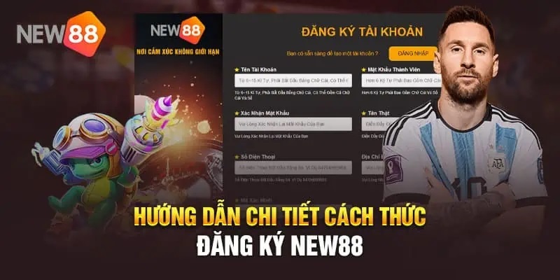 Đăng ký New88 nhận ưu đãi uy tín