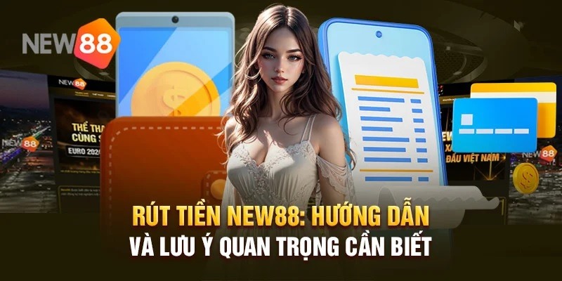 Những lưu ý quan trọng khi rút tiền NEW88